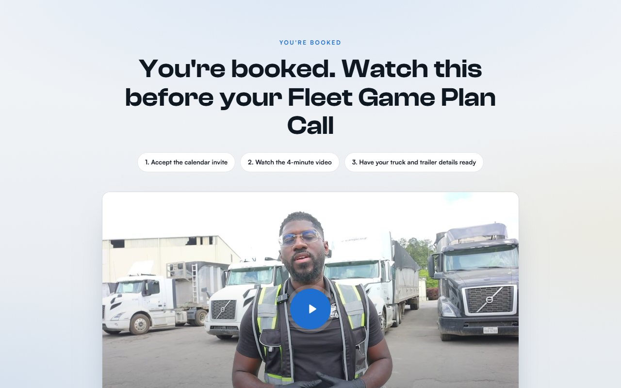 Booked page preview